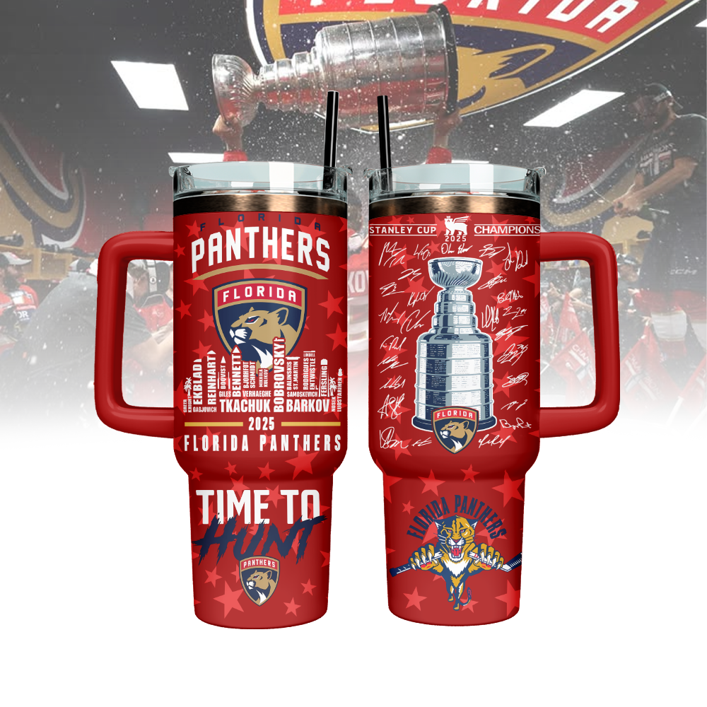 Florida Panthers Stanley Stainless Steel Tumbler Great Gifts For Hockey Fans