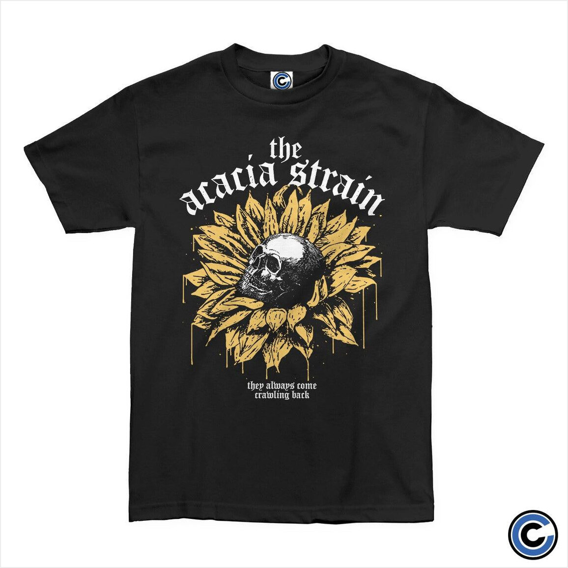 Flower Skull Shirt The Acacia Strain Merch The Acacia Strain Shirt Birthday Gift Ideas