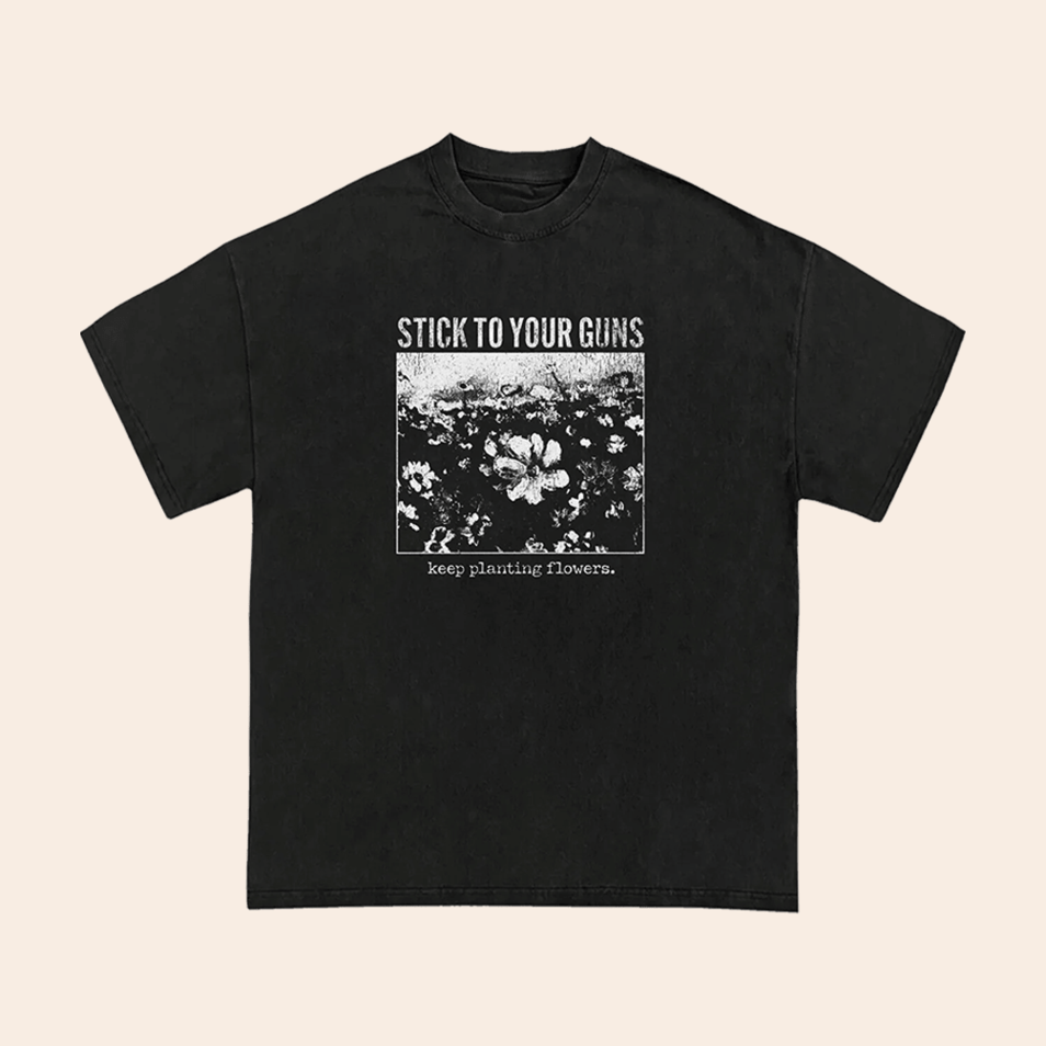 Flowers Shirt Stick To Your Guns Merch Gifts For Daughter STYG Fan Music Tee BFF Gifts Ideas