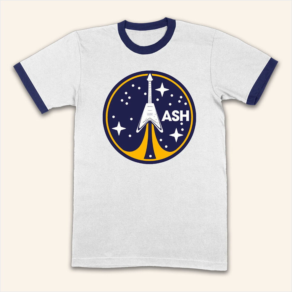 Flying V T-Shirt Ash Official Merch Birthday Gifts For Husband Gifts For BFF Christmas Presents