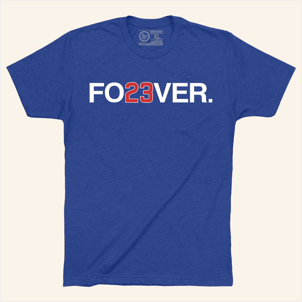 FO23VER Shirt Ryne Sandberg Shirt Forever 23 Cubs Shirt Gifts For Fans Gifts For Best Friend