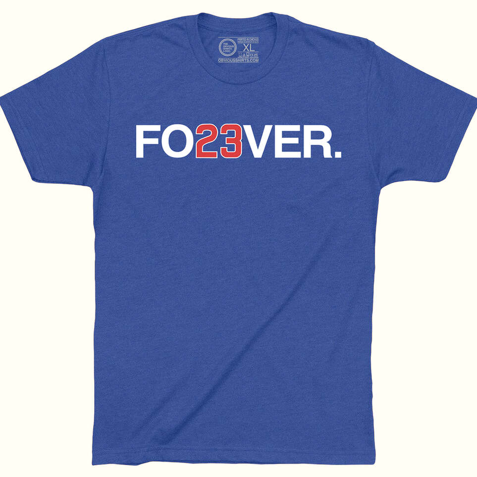 FO23VER Shirt Ryne Sandberg Shirt Forever 23 Cubs Shirt Gifts For Fans Gifts For Sister