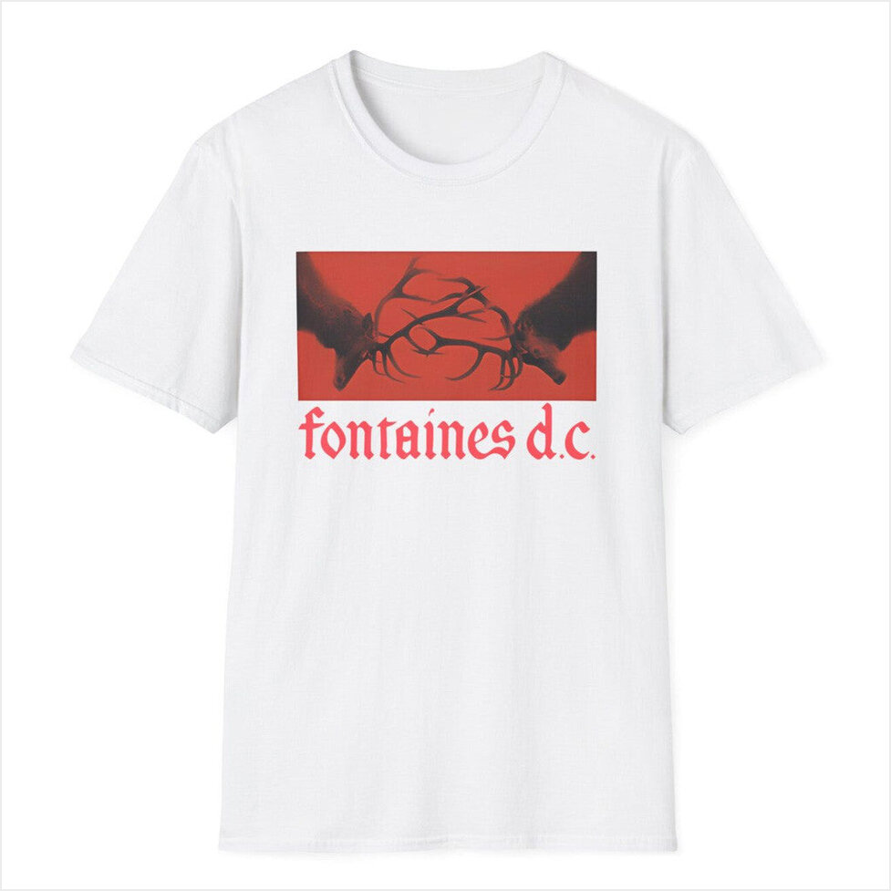 Fontaines DC T-Shirt Ironmouse Merch Gift Ideas For Friends Birthday Gifts For Best Friend