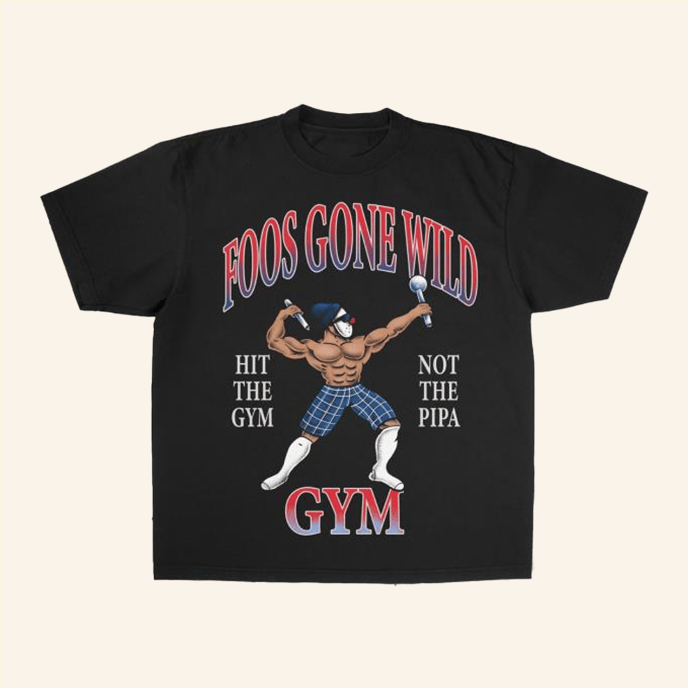 Foos Gone Wild Hit The Gym Not The Pipa Gym Shirt Foos Gone Wild Merch Gifts For Father