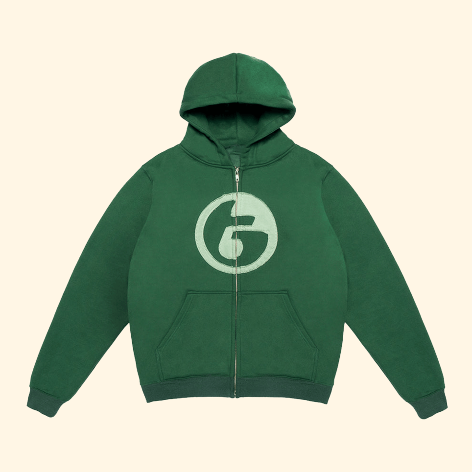 Forest Green Zip-Up Hoodie Tern Merch Perfect Father's Day Birthday Gifts Best Friend Gifts