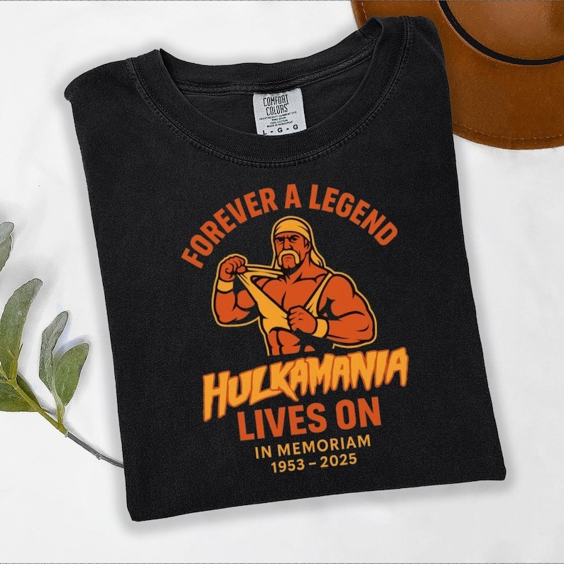 Forever a Legend Hulk Hogan Hulkamania Lives On Shirt Merch Gift Fans