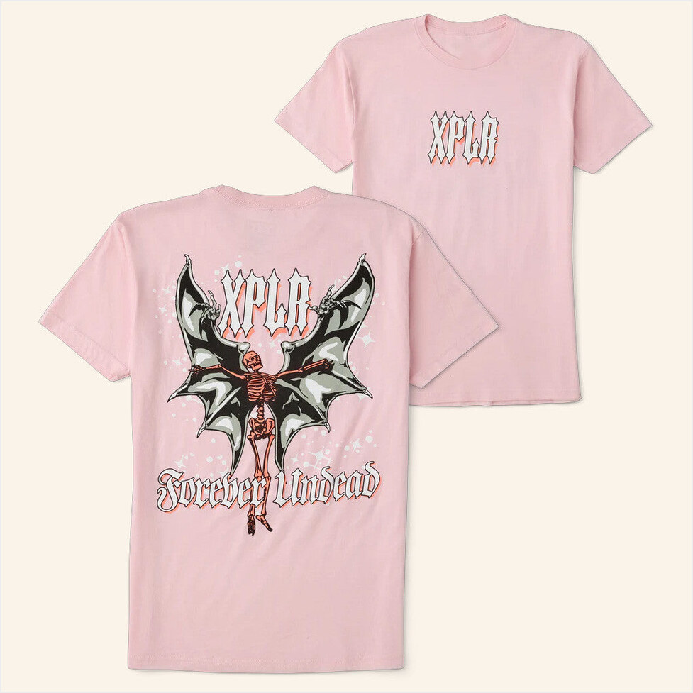 Forever Unhead T-Shirt XPLR Merch Light Pink Birthday Gifts For Her Gifts For Friends