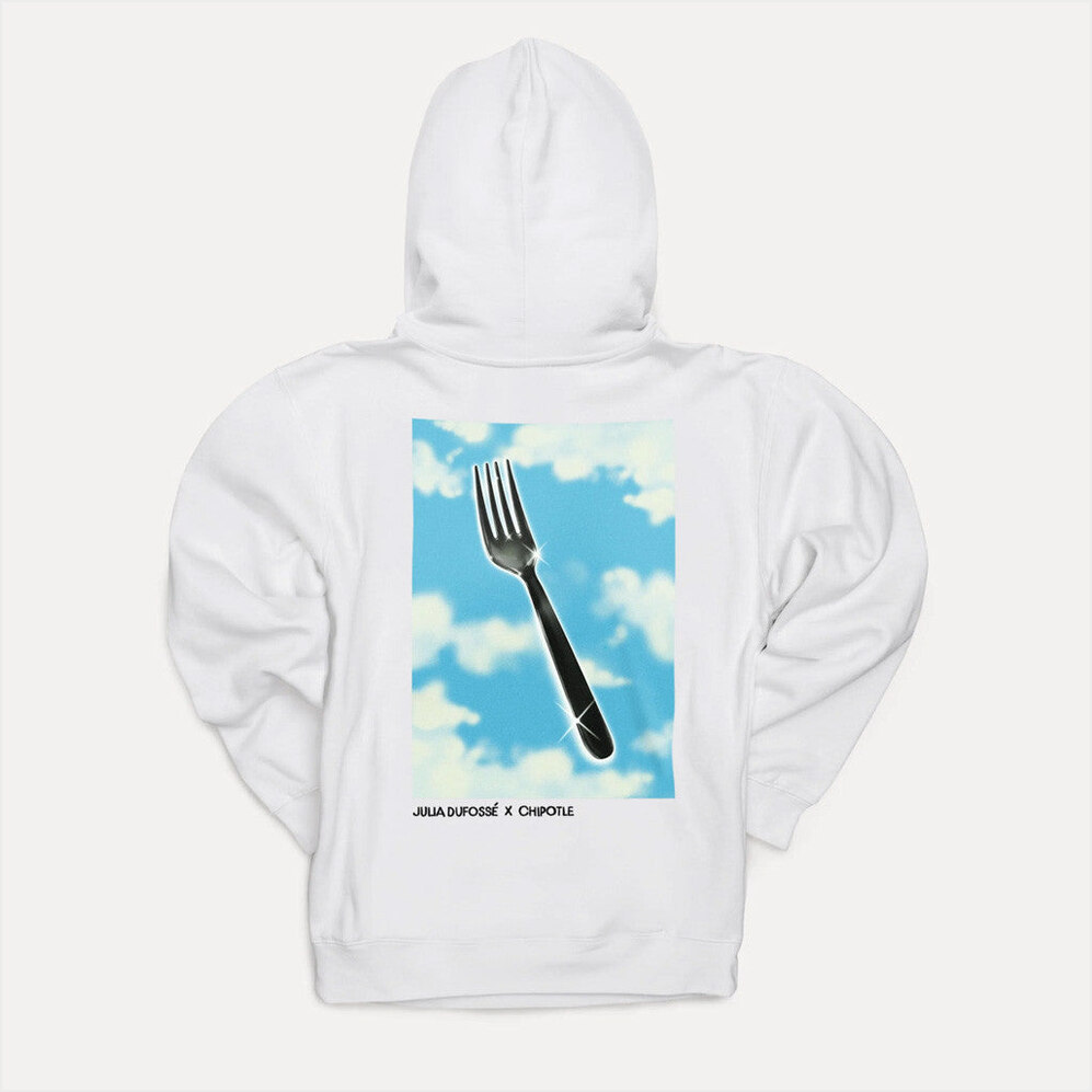 Fork And Cloud Hoodie Chipotle Merch Gift Ideas For Husband BFF Birthday Gifts Ideas