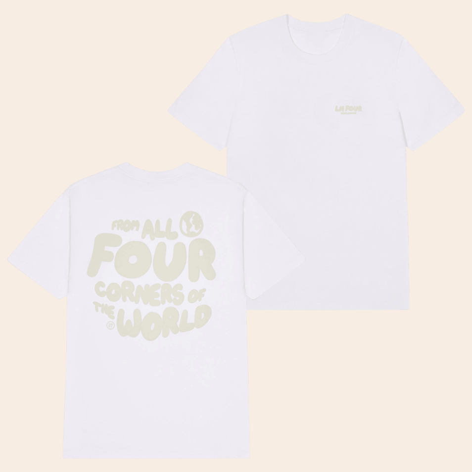 Four Corners Of The World T-Shirt Lando Norris Merch Birthday Gifts For Father's Day Ideas
