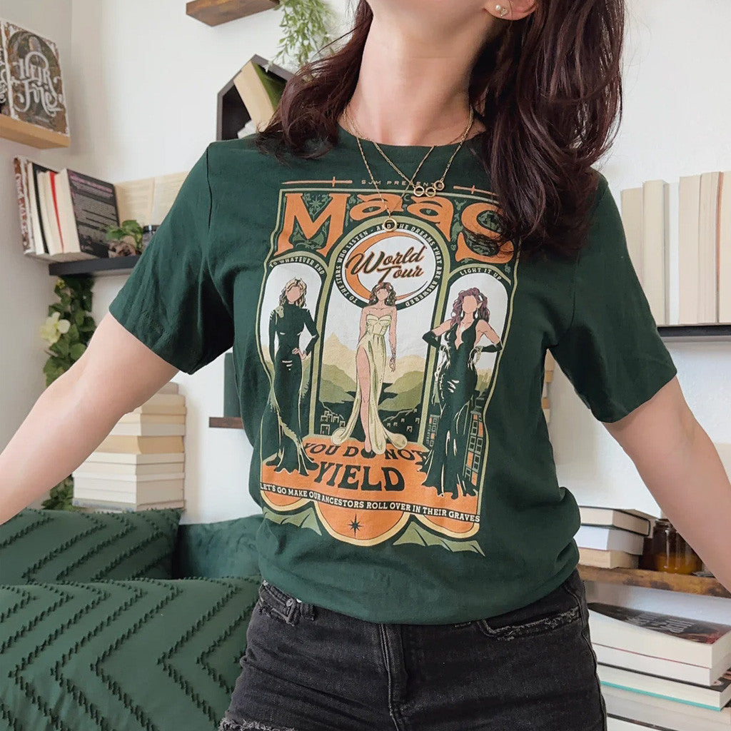 Fourth Wing Merch Maasverse T-Shirt Gifts For Best Friends