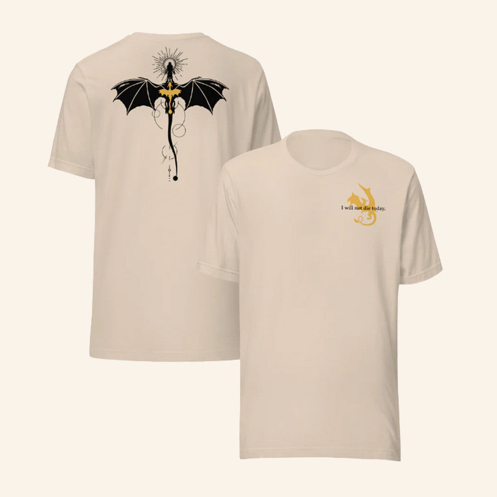 Fourth Wing Merch Violet Dragon Relic T-Shirt Best Gifts For Boyfriend