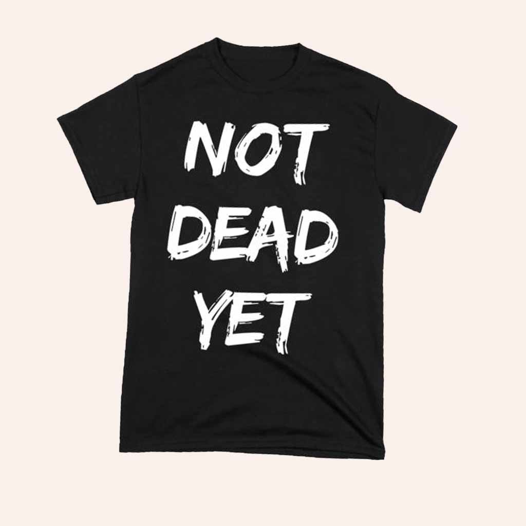 Frank Turner Merch Not Dead Yet T-Shirt Cool Gifts For Music Lovers