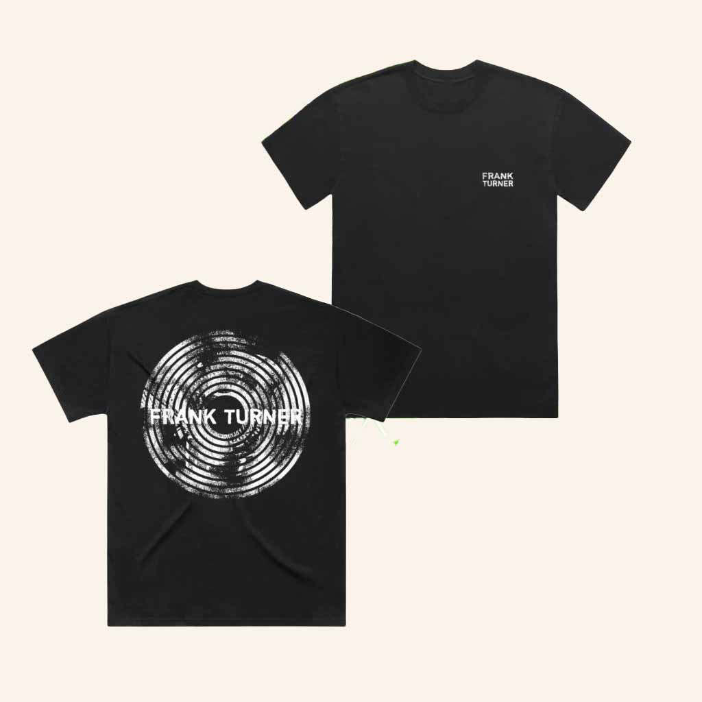 Frank Turner Merch Vinyl T-Shirt Unique Presents For Music Lovers