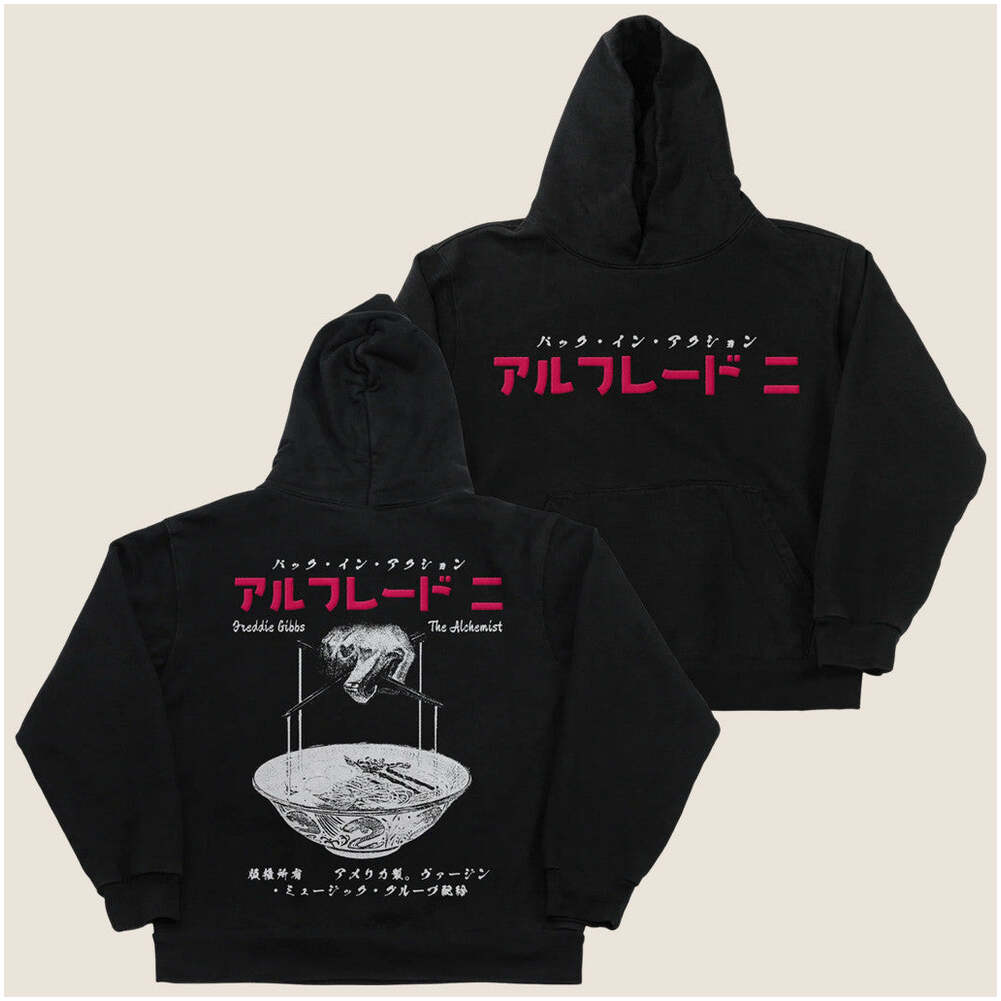 Freddie Gibbs Merch Alfredo's Tokyo Ramen Hoodie Gifts For Besties Birthday Gifts For Her