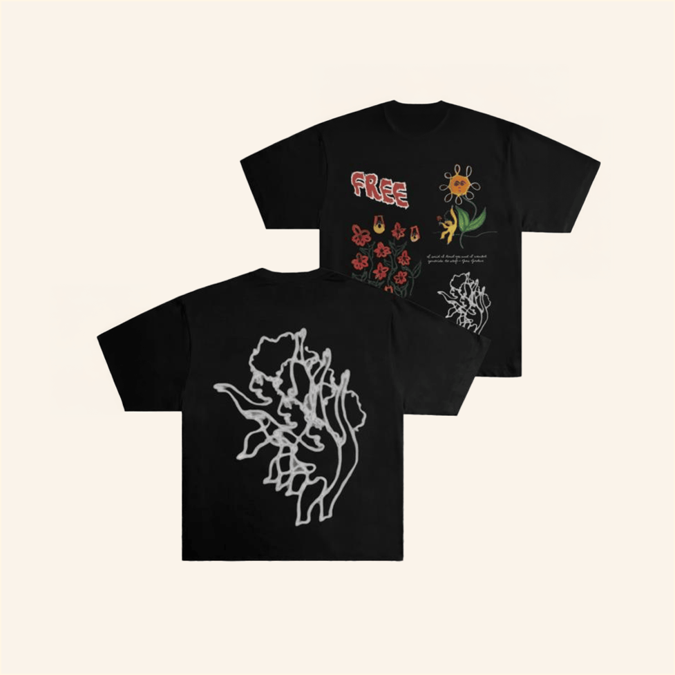 Free Palestine Black T-Shirt Chnge Merch Birthday Gifts For Girlfriend BFF Gifts