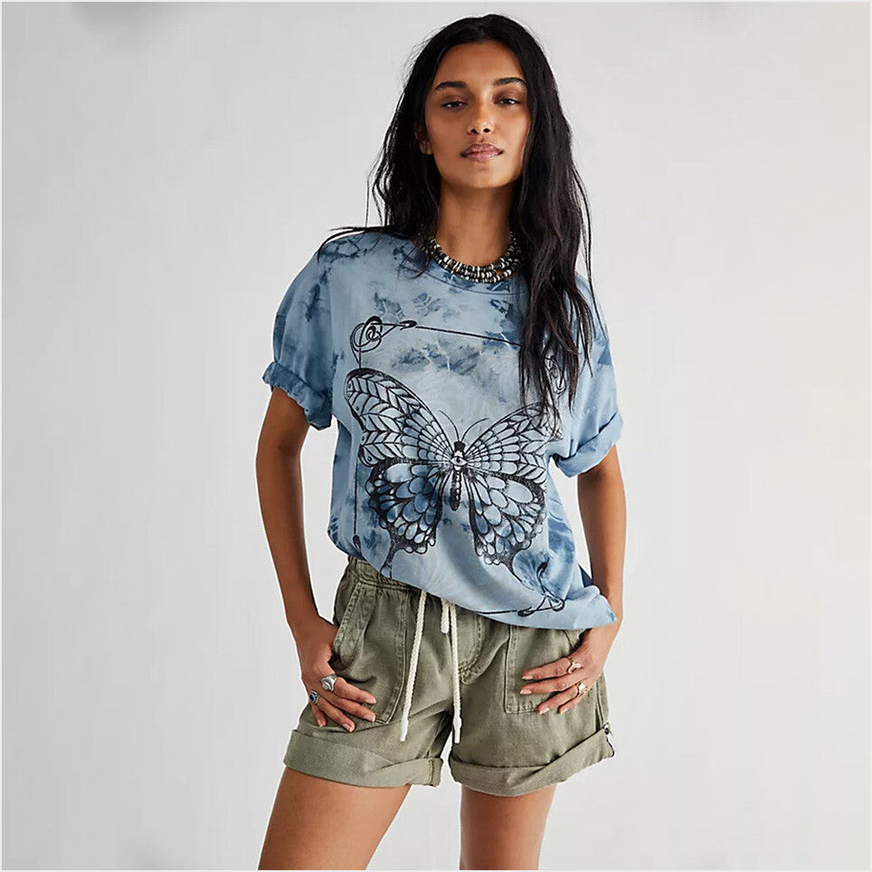 Free People Butterfly Shirt Gift Ideas For Daughter BFF Birthday Gifts Ideas Christmas Presents