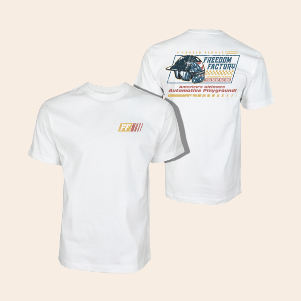 Freedom Factory Helmet T-Shirt Cleetus Mcfarland Merch Gifts For Fans Birthday Best Friend Gifts