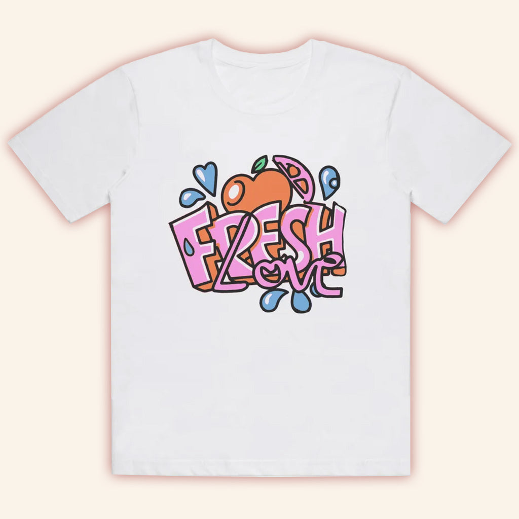 Fresh Love Merch Fresh Love Graffiti T-Shirt Gifts For Her