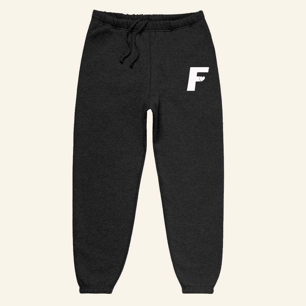 Fresh Love Merch Fresh Love Logo Sweatpants Black Gifts For Dudes