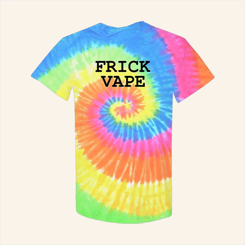 Frick Vape Tie Dye T-Shirt Baylen Levine Merch Best Friend Gift Ideas Birthday Gifts For BFF