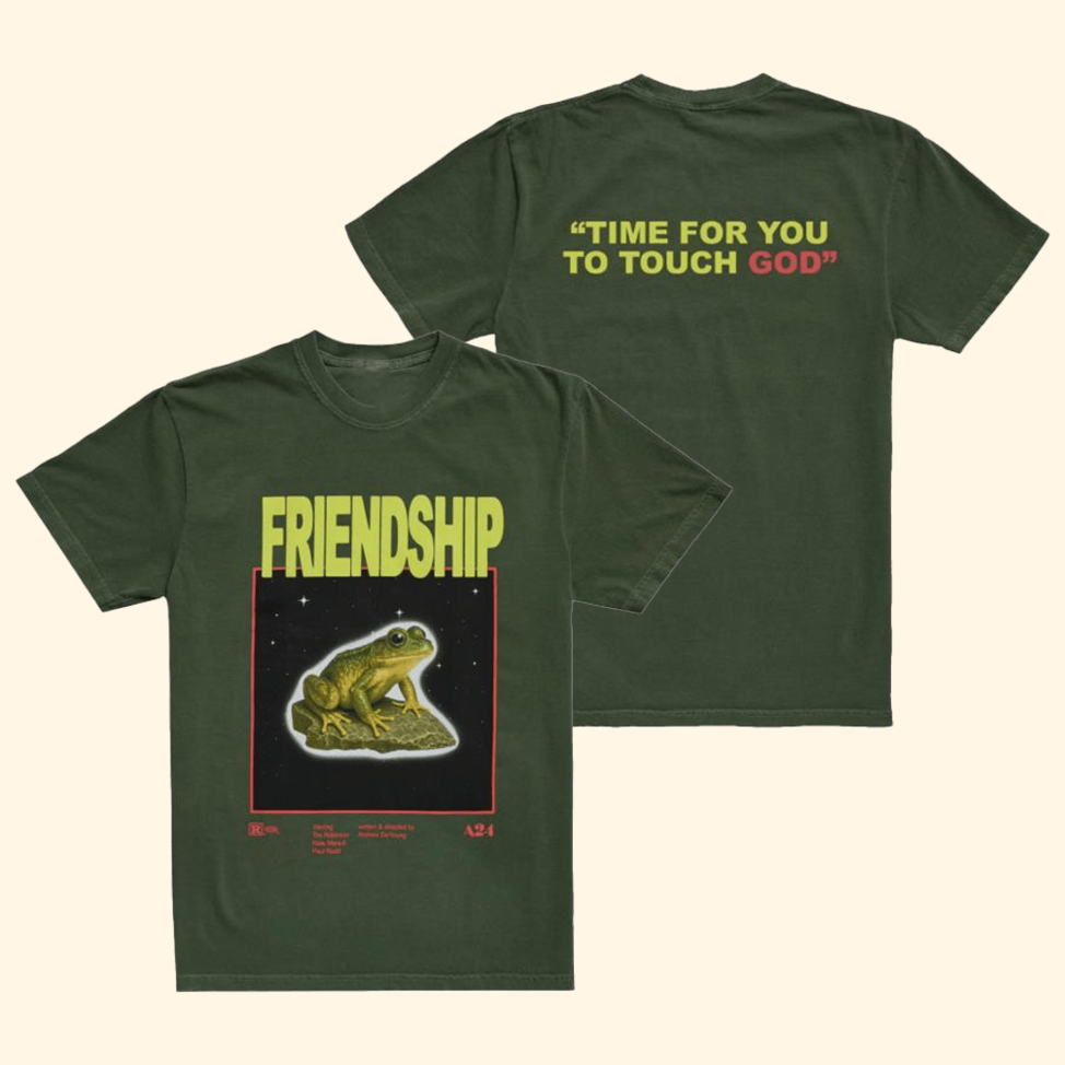 Friendship Toad Boy T-Shirt A24films Merch Great Birthday Gifts For Dad BFF Gifts Ideas