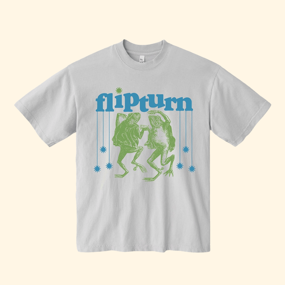 Frog Flipturn T-Shirt Flipturn Merch Gifts For Rock Band Fans Father's Day Gifts For Best Friend