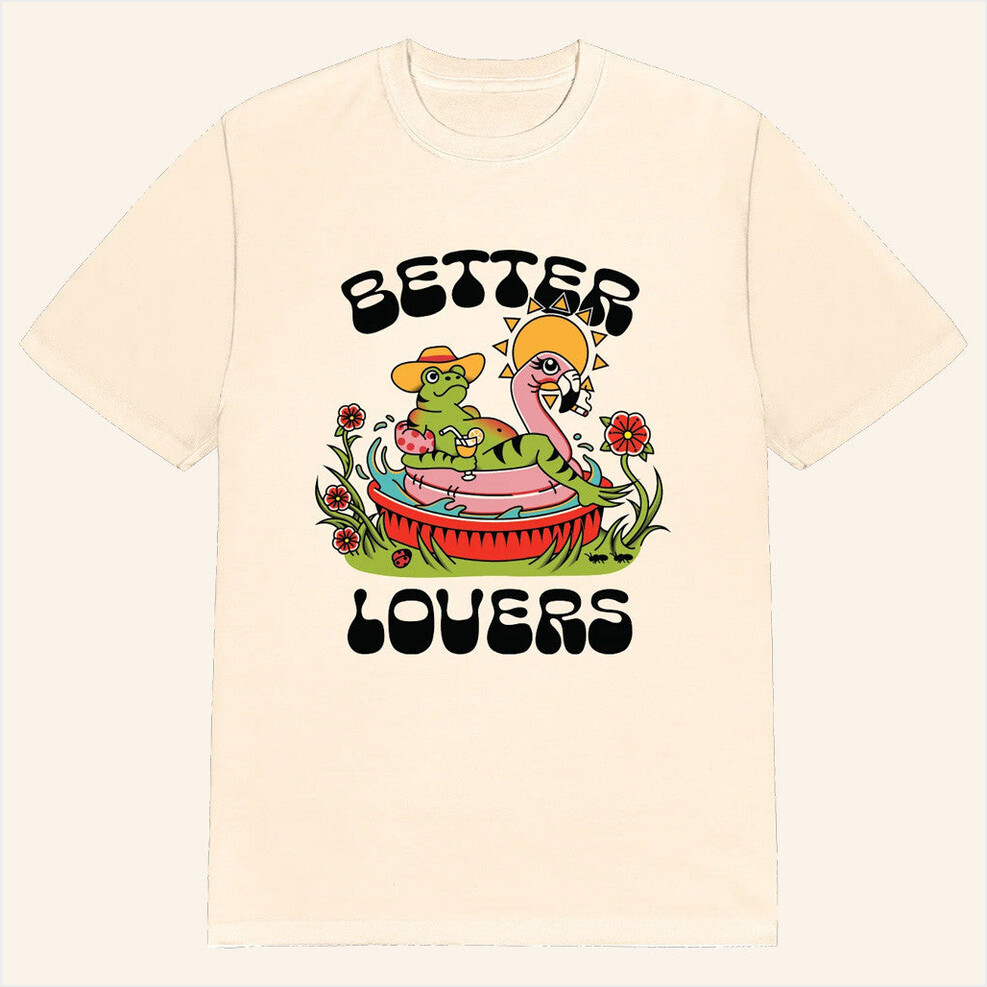 Frog Summer T-Shirt Better Lovers Band Merch Gift Ideas For Friends BFF Birthday Gifts