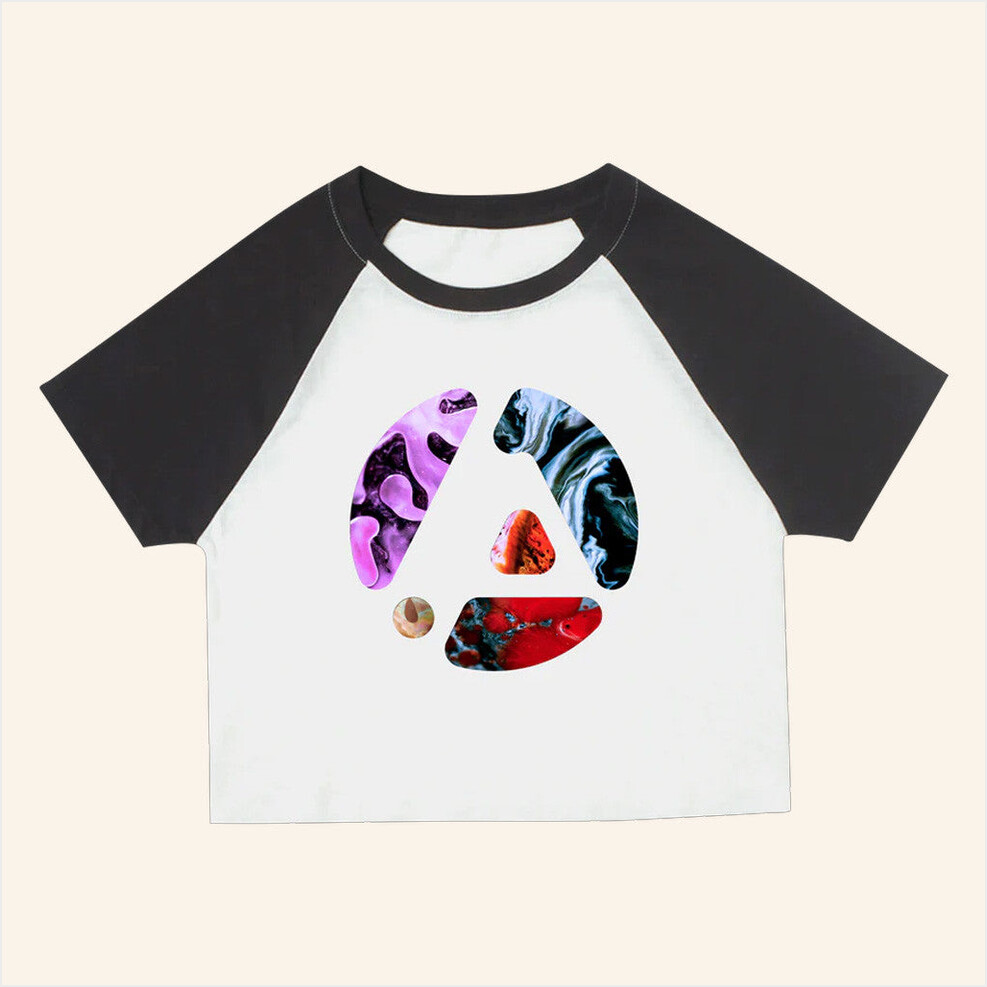 From Zero 2025 Tour Cover White Black Cropped T-Shirt Linkin Park Merch Gifts For Best Friend