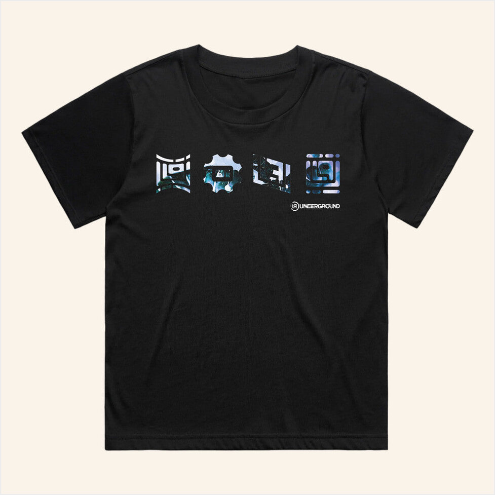 From Zero 2025 Tour LPU Icons Black Shirt Linkin Park Merch Gifts For Fans Gifts For Best Friend