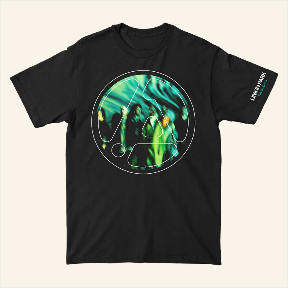 From Zero 2025 Tour Photo Black T-Shirt Linkin Park Merch Birthday Gifts For Music Lovers