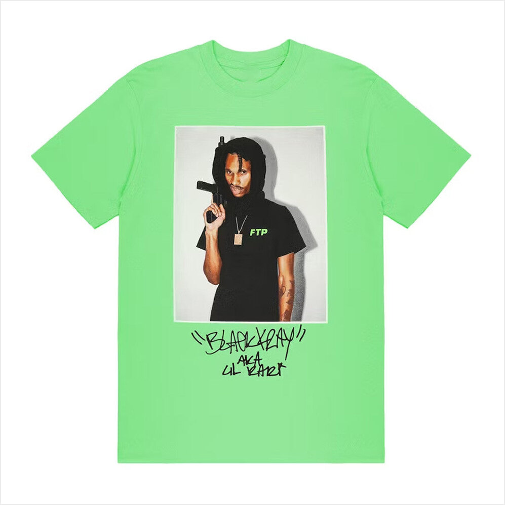 FTP Black Kray Photo T-Shirt FTP Merch Birthday Gifts For Fans Gifts For Friends