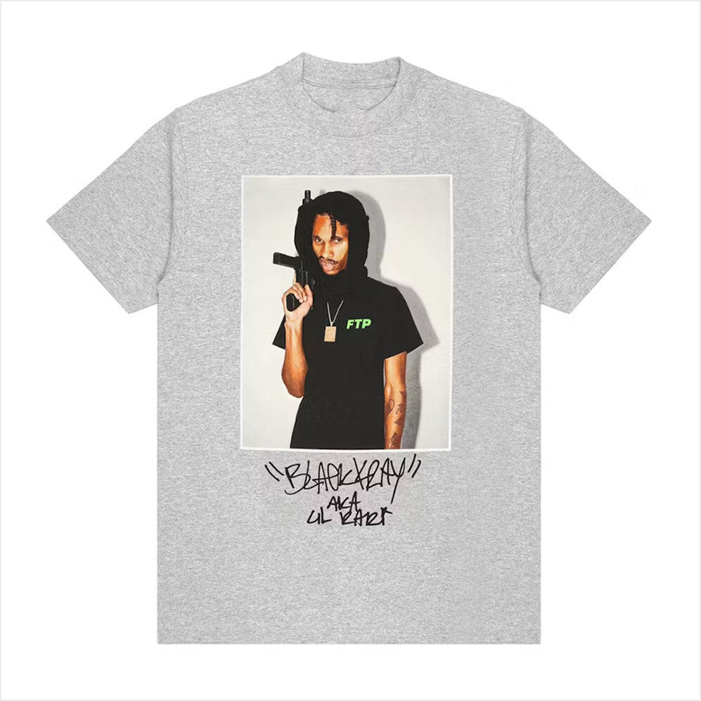 FTP Black Kray Photo T-Shirt FTP Merch Birthday Gifts For Husband BFF Gifts Ideas