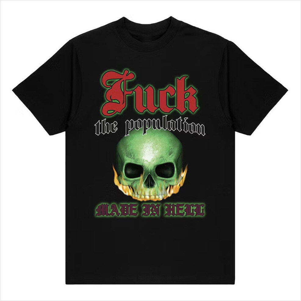 FTP Flaming Skull T-Shirt FTP Merch Present For Husband Birthday Gifts For BFF