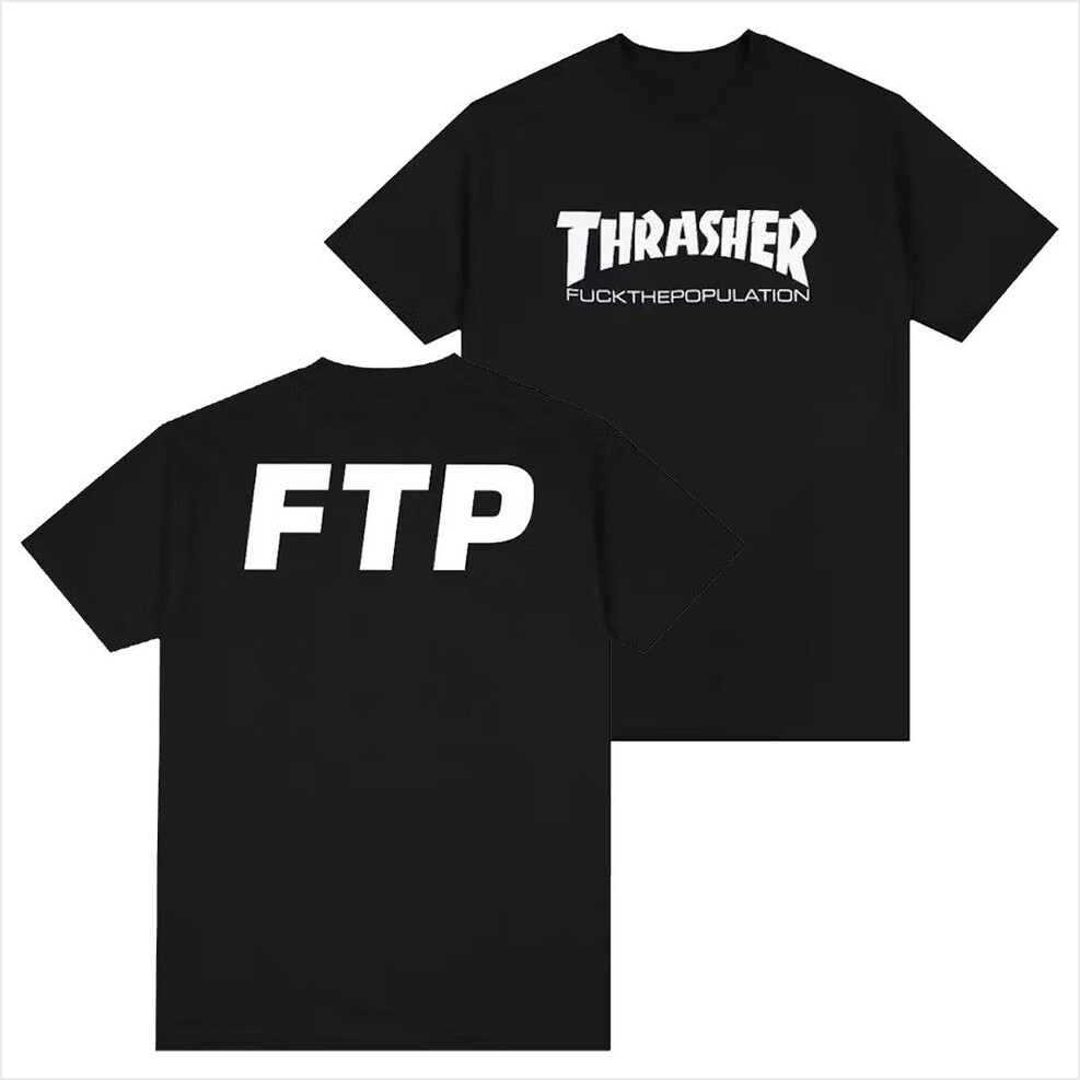 FTP Thrasher Logo Shirt FTP Merch Gift Ideas For Brother Best Friend Birthday Gifts