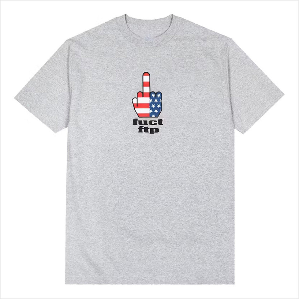 FTP x FUCT FTW Finger T-Shirt FTP Merch Best Birthday Gifts For Husband Gifts For Besties