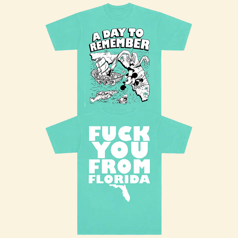 Fu From Fl 20 T-Shirt ADTR Merch Birthday Presents For Dad Gifts For Friends Christmas Presents