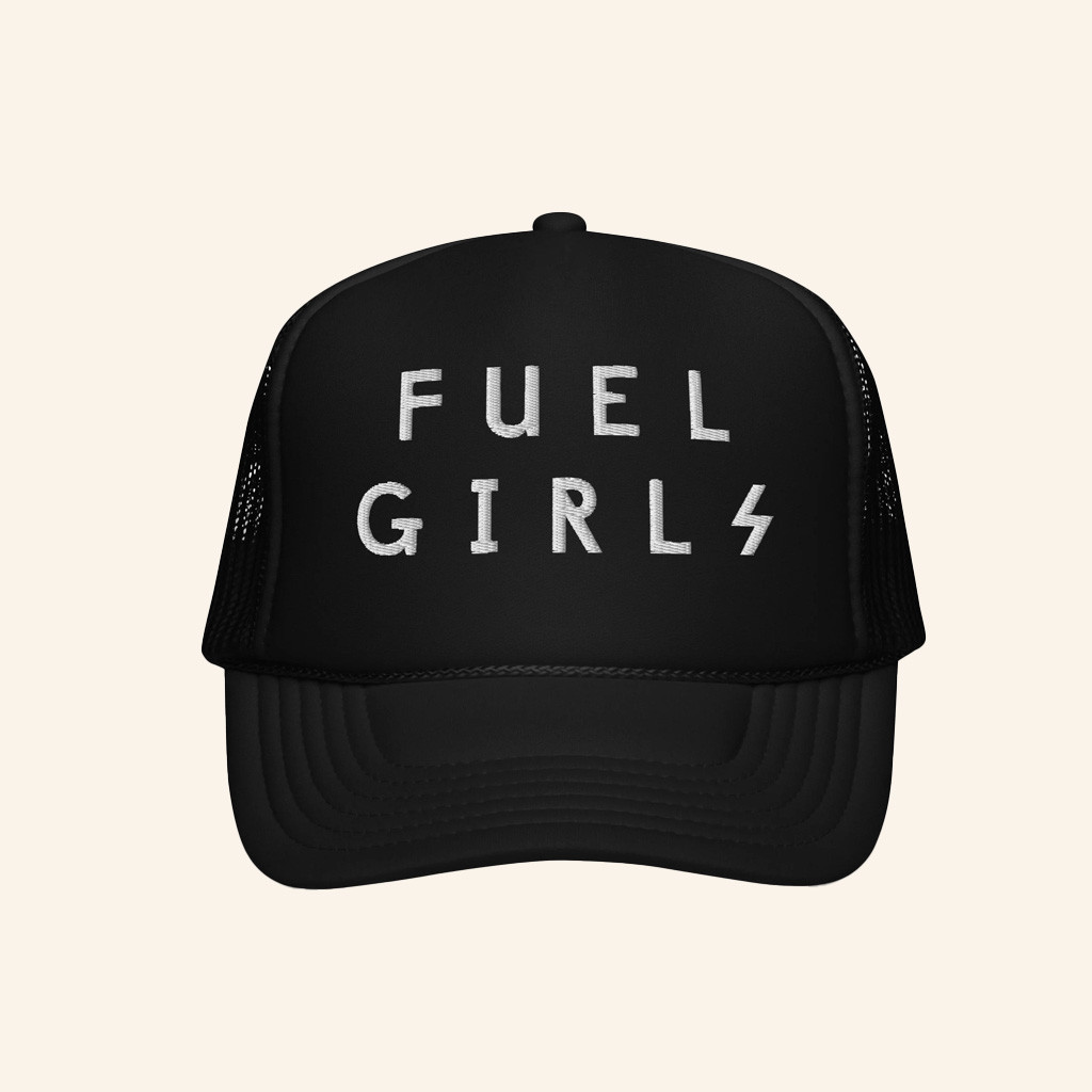 Fuel Girls Merch Fuel Girls Embroidered Trucker Hat Gifts For Her