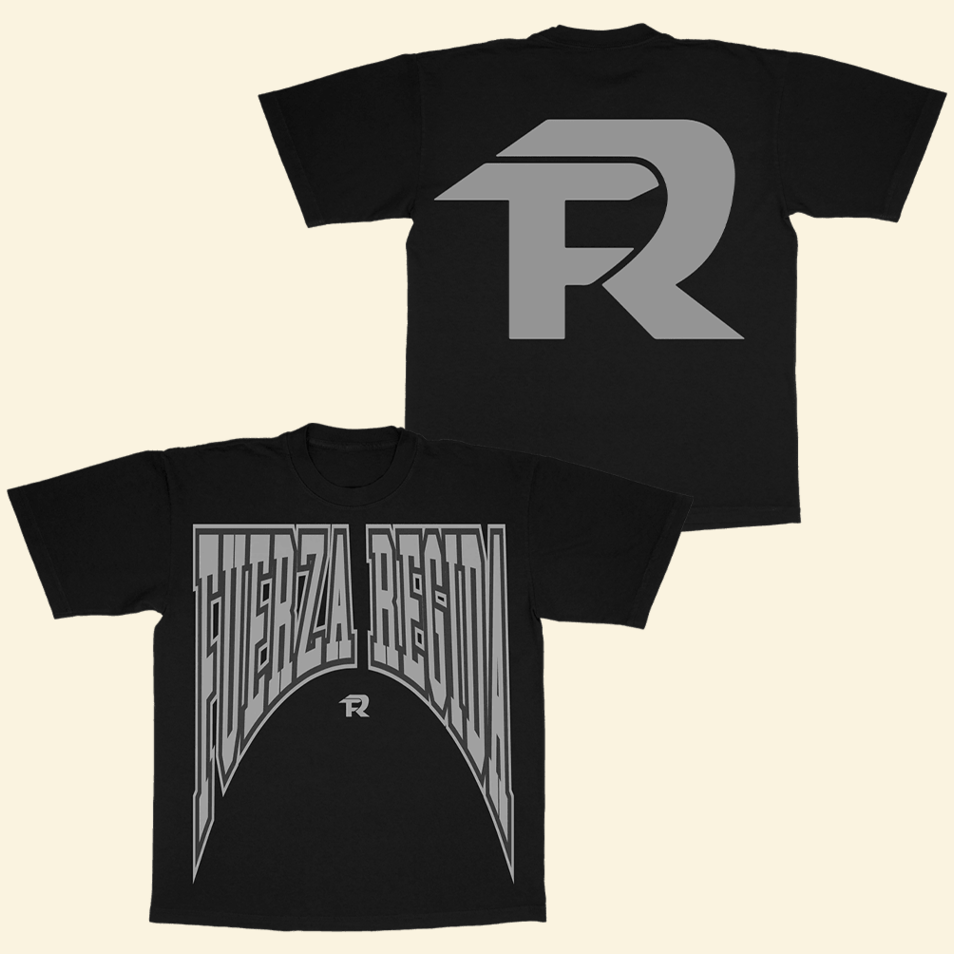 Fuerza Regida Black T-Shirt Fuerza Regida Merch Best Father's Day Birthday Gifts For Dad