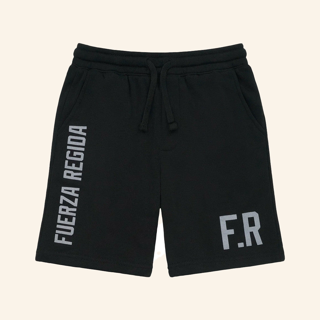 Fuerza Regida Merch FR Black Shorts Presents For Music Lovers