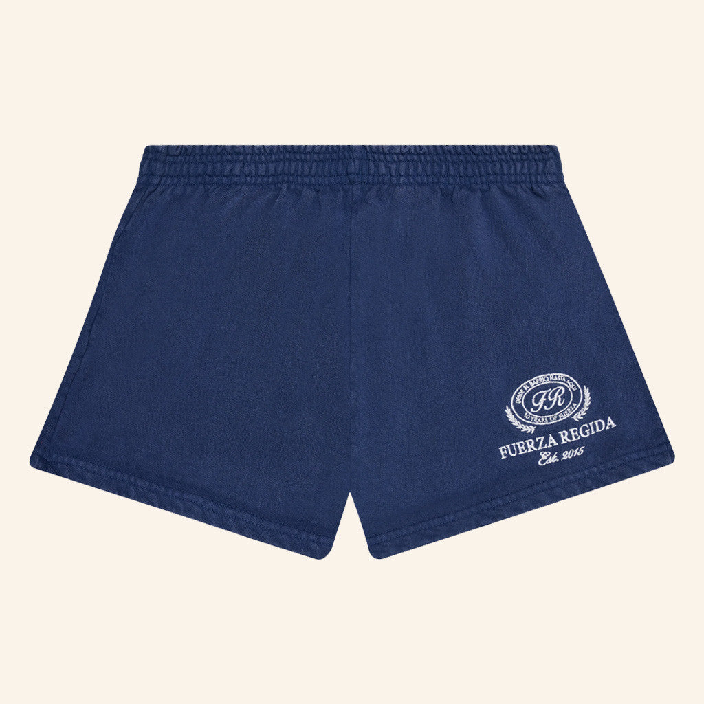 Fuerza Regida Merch FR Women Shorts Navy Presents For Her