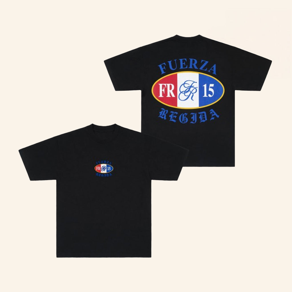 Fuerza Regida Merch Paris Black Shirt Unique Birthday Gift For Husband