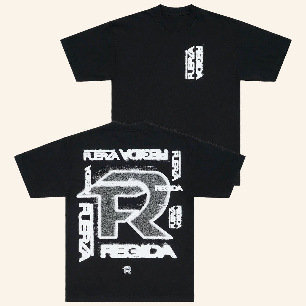 Fuerza Regida Merch PLVO Black T-Shirt Gift Ideas For Dudes