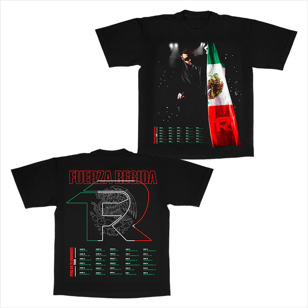 Fuerza Regida Mexico T-Shirt Fuerza Regida Merch Cool Gifts For Dad Gifts For Best Friend