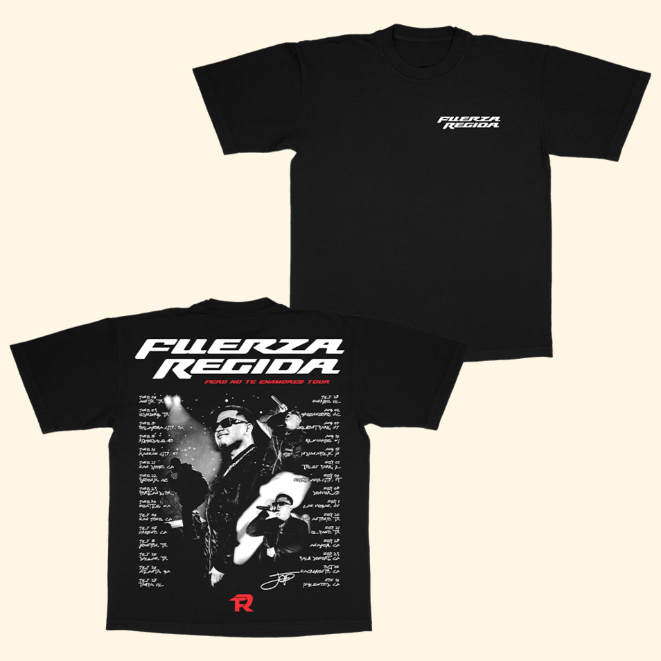 Fuerza Regida Pero No Te Enamores Tour T-Shirt Fuerza Regida Merch Awesome Father's Day Gifts