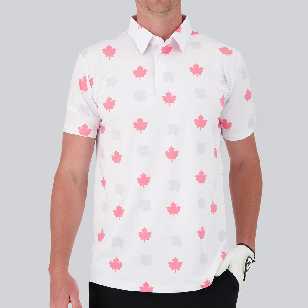 Full Wedge Golf Merch Canuck Polo Shirt Best Gifts For Golf Lovers