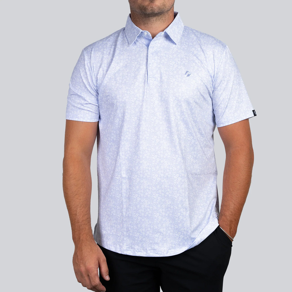 Full Wedge Golf Merch Luxe Polo Shirt Birthday Gifts For Golfers