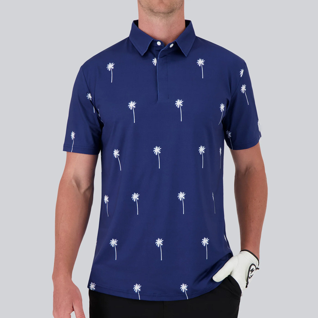 Full Wedge Golf Merch Palm Polo Shirt Golf Gifts For The Golfer Who Has Everything