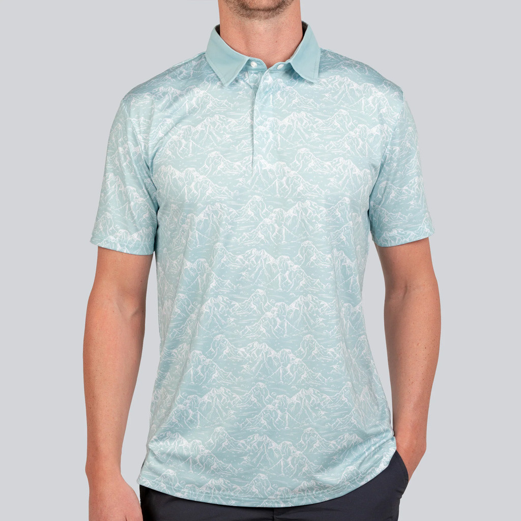 Full Wedge Golf Merch Pebble Polo Shirt Golfer Gift Ideas For Him
