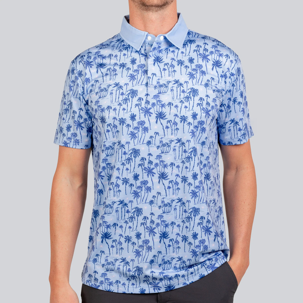Full Wedge Golf Merch Twilight Polo Shirt Gifts For Men Who Love Golf