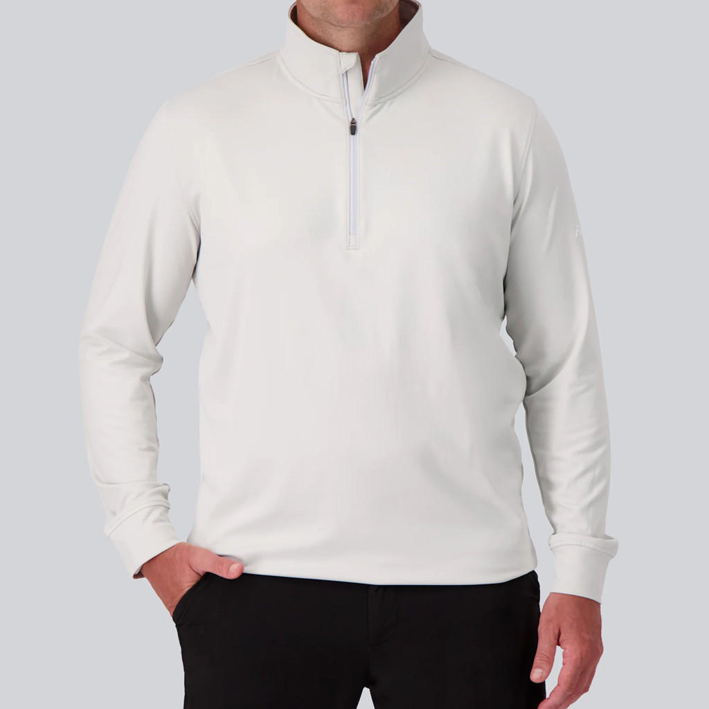 Full Wedge Golf Merch White Quarter Zip Shirt Best Gifts For Golf Lovers